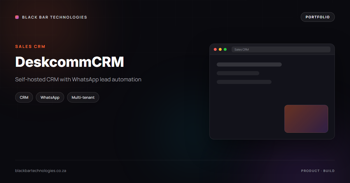 DeskcommCRM featured image