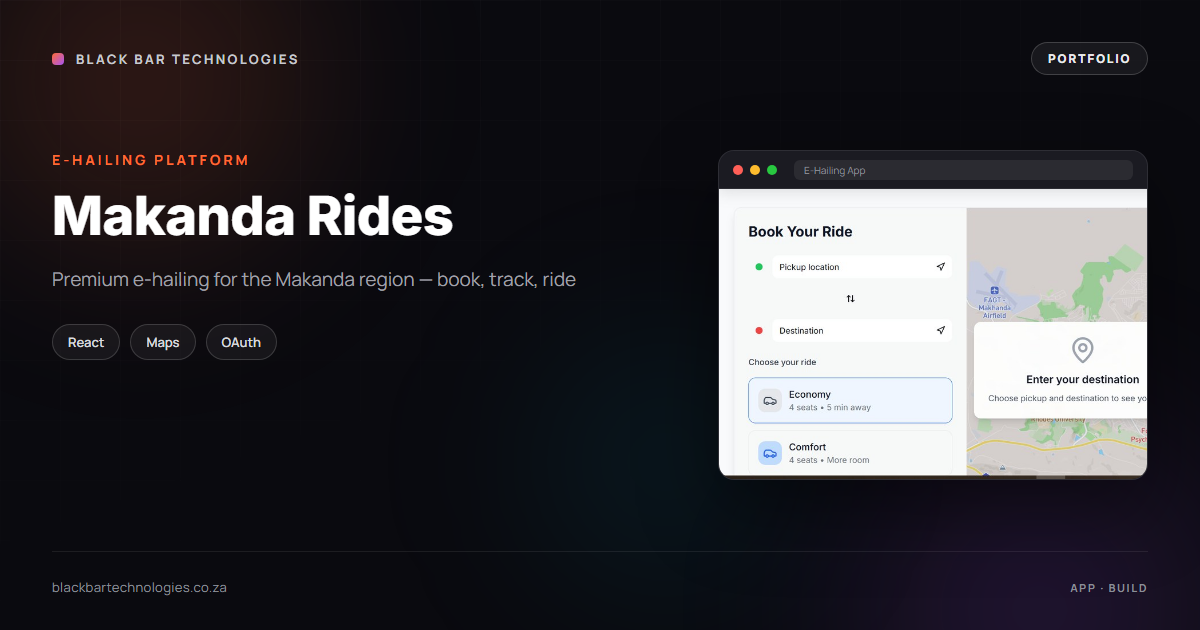 Makanda Rides featured image