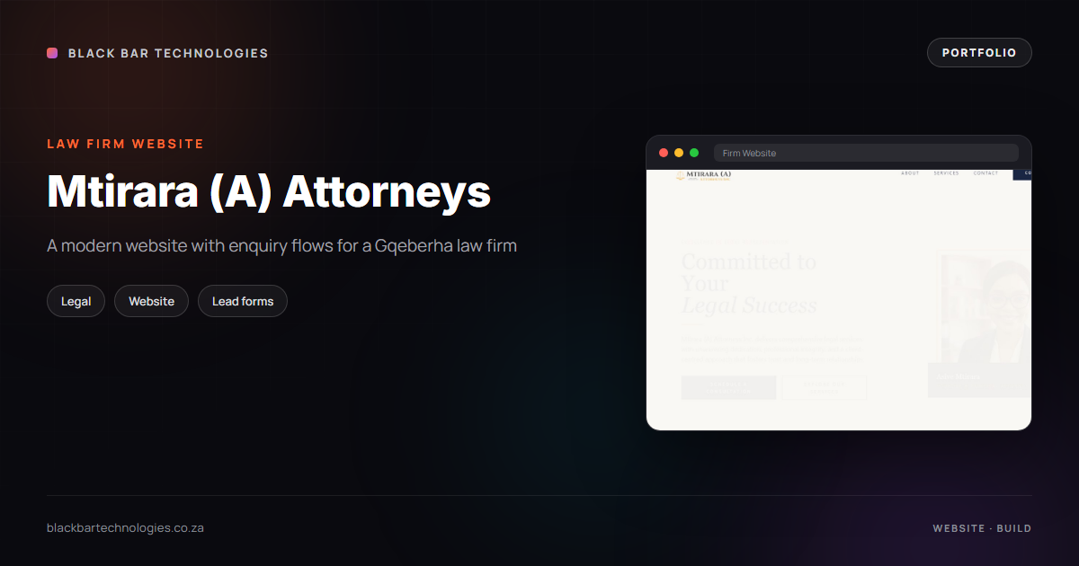 Mtirara (A) Attorneys featured image