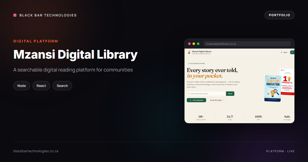 Mzansi Digital Library featured image