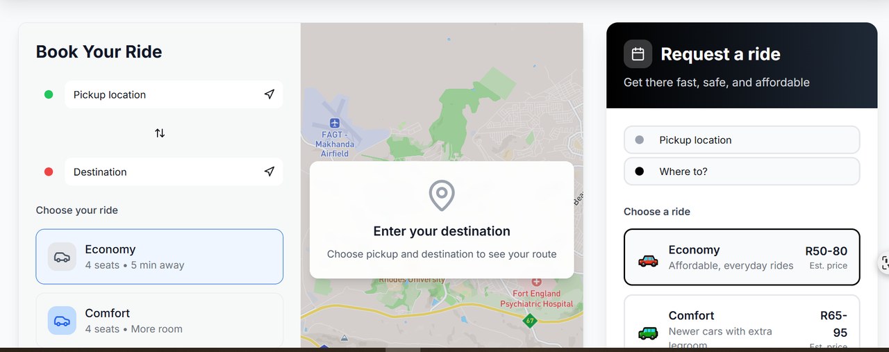 Makanda Rides screenshot